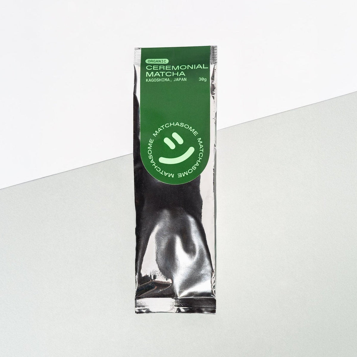 Unser Matchasome Ceremonial Grade Bio Matcha Tee im Nachfüllpack 30g
