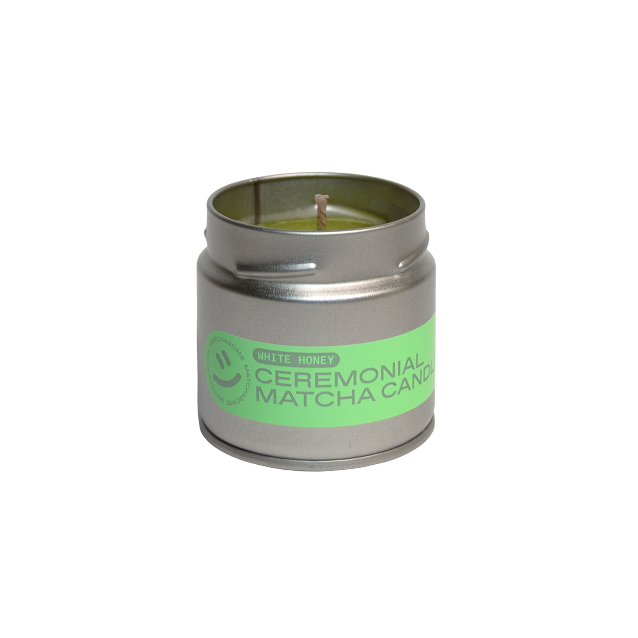 All natural matcha candle Kerze 