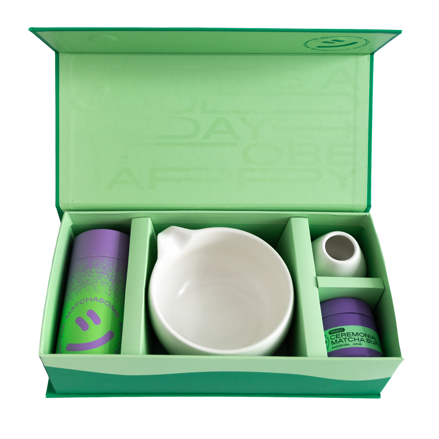 Essentielles Matcha-Tee-Set. Matcha-Tee-Geschenk-Set.