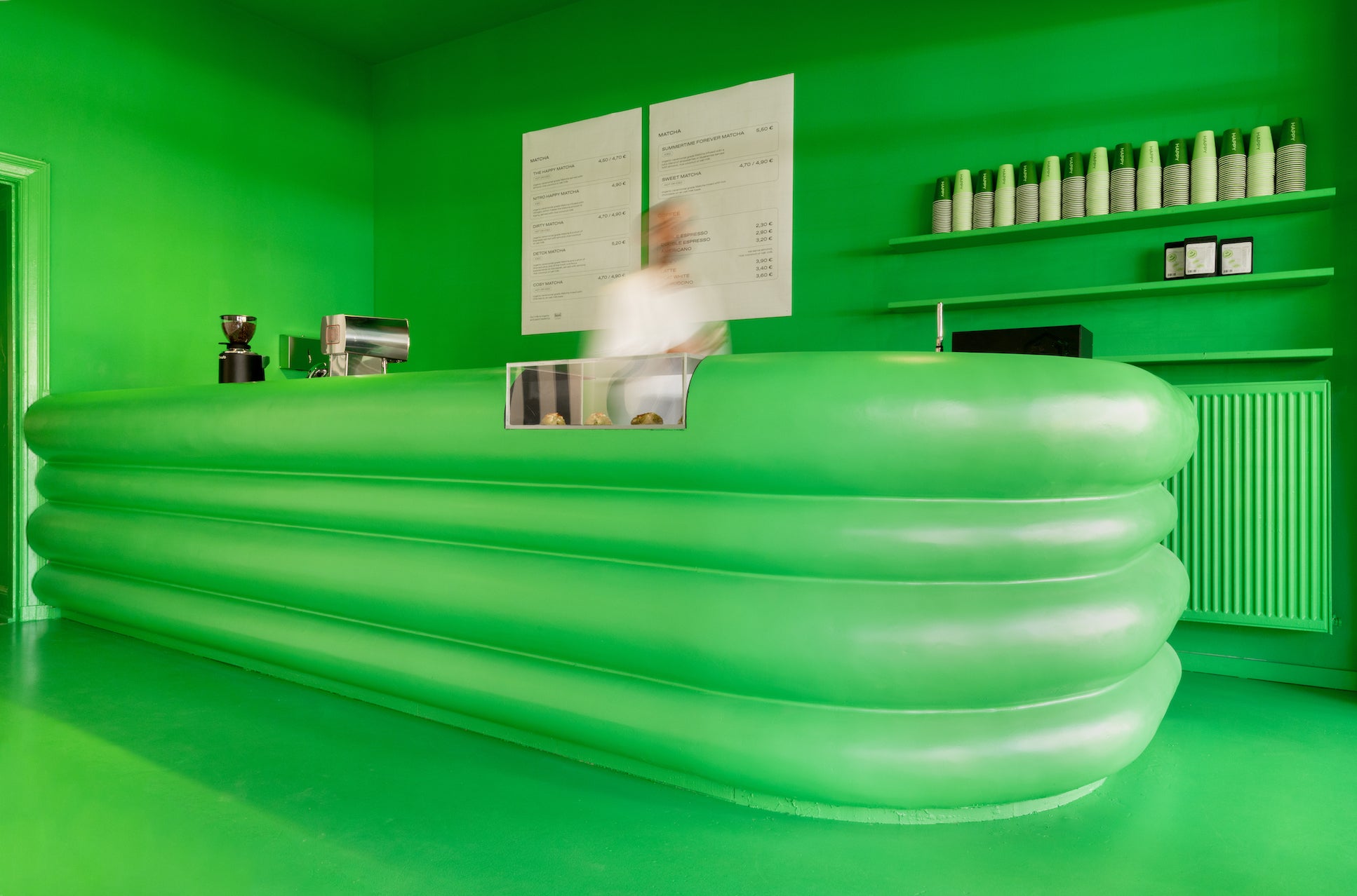 Matchasome Cafe on Torstr. Berlin