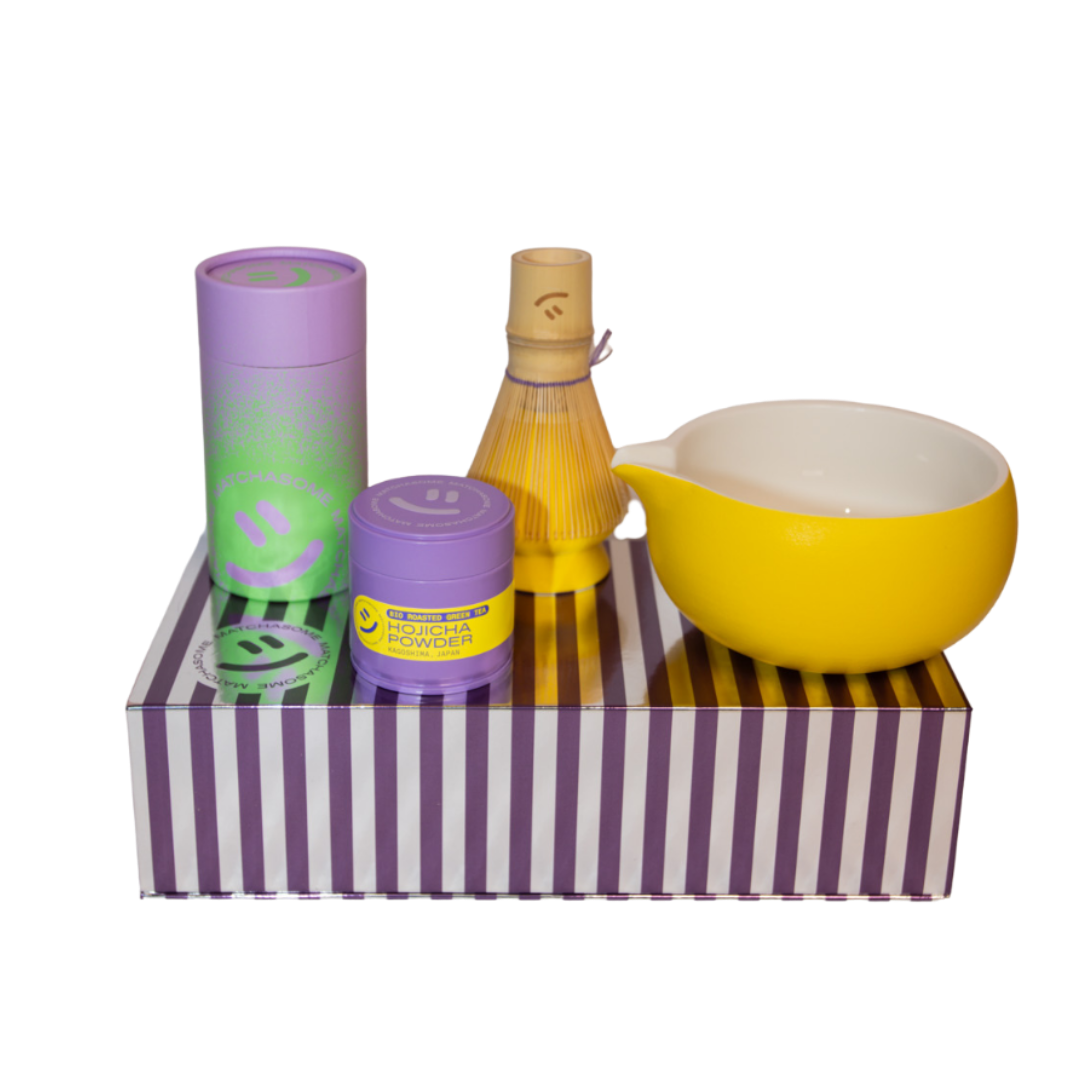 Bio Houjicha Set - Matchasome