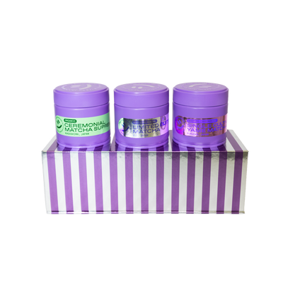 Matchasome bio matcha 3er set Yame, Uji, Kagoshima
