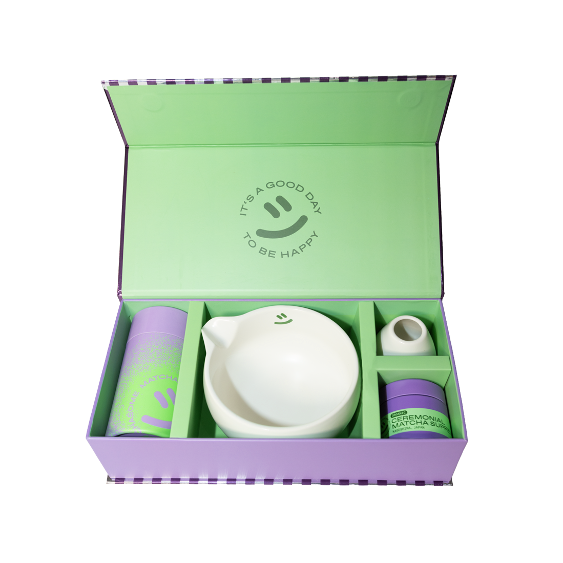 Christmas matcha gift set Weihnachts-Matcha-Geschenkset chrome box