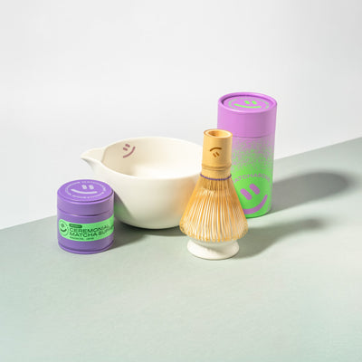 Matchasome Matcha Gift Set, Purple Lila.