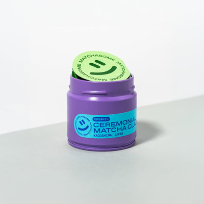Der Matchasome Ceremonial Grade Matcha Classic. Bio Matcha Tee in der 30g Dose für Matcha Latte Unter 20 €. Kagoshima, Japan.