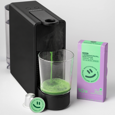 Matchasome organic ceremonial matcha Nespresso compatible capsules