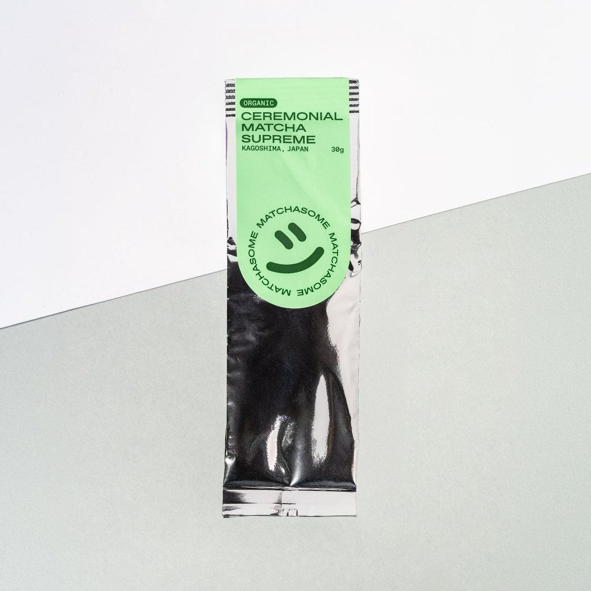 Unser Matchasome Ceremonial Grade Bio Supreme Matcha Tee im Nachfüllpack 