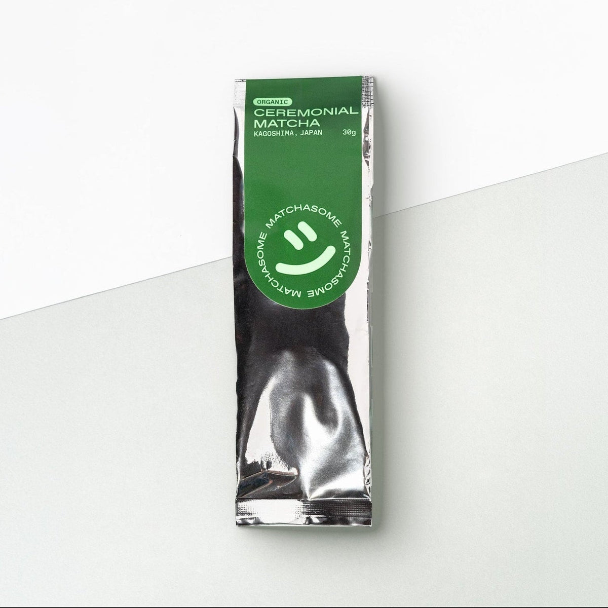 Unser Matchasome Ceremonial Grade Bio Matcha Tee im Nachfüllpack 30g 